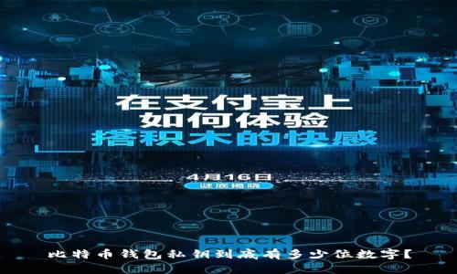 比特币钱包私钥到底有多少位数字？