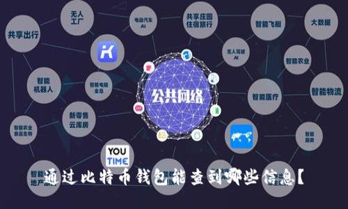 通过比特币钱包能查到哪些信息？
