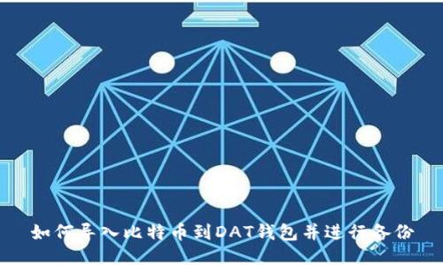 如何导入比特币到DAT钱包并进行备份